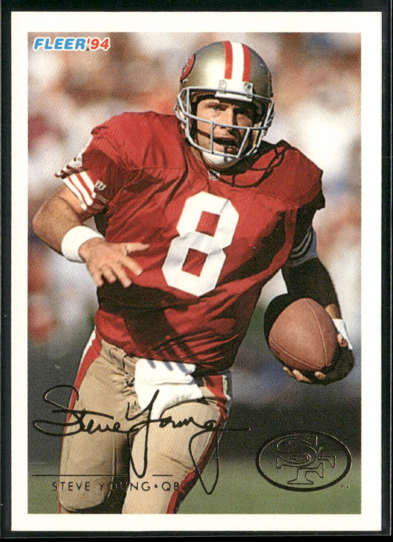 Steve Young 1994 Fleer #429 San Francisco 49ers