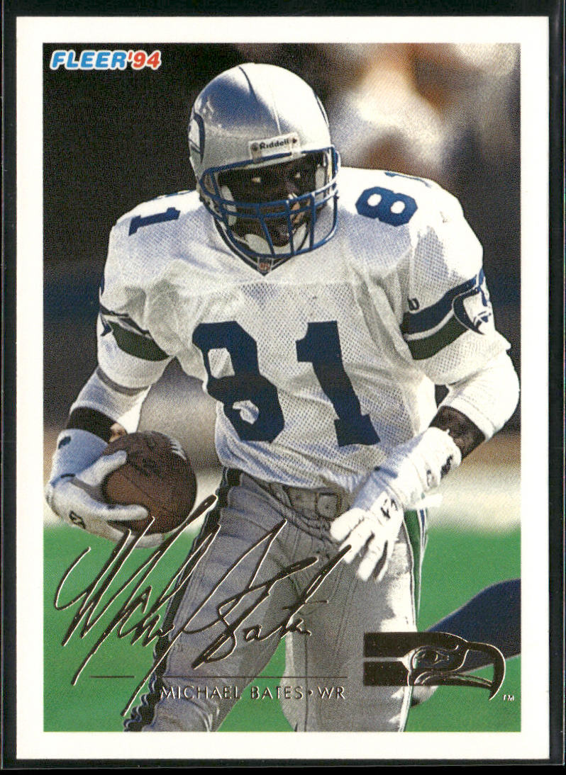 Michael Bates 1994 Fleer #431 Seattle Seahawks