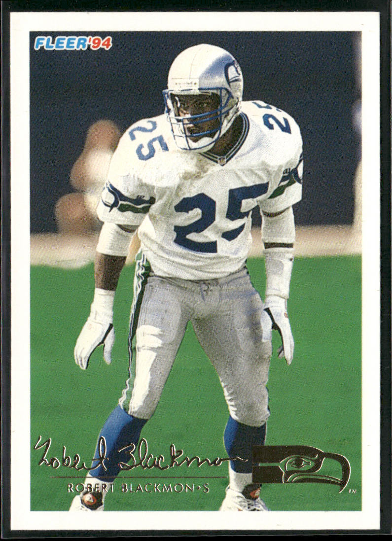 Robert Blackmon 1994 Fleer #432 Seattle Seahawks