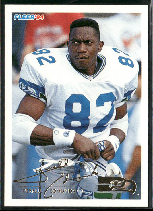 Ferrell Edmunds 1994 Fleer #434 Seattle Seahawks