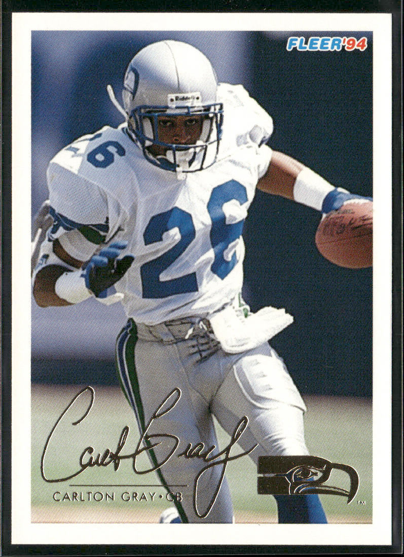 Carlton Gray 1994 Fleer #435 Seattle Seahawks