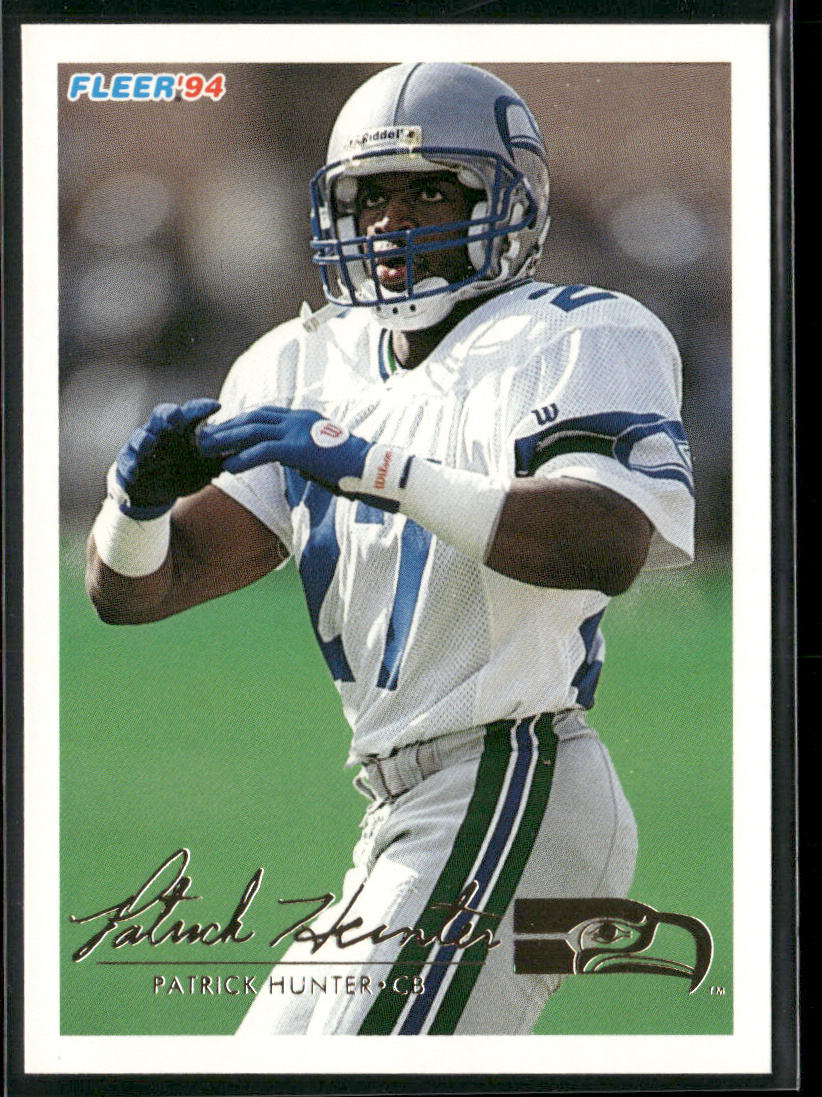 Patrick Hunter 1994 Fleer #436 Seattle Seahawks