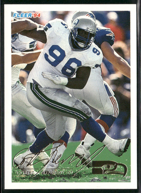 Cortez Kennedy 1994 Fleer #437 Seattle Seahawks