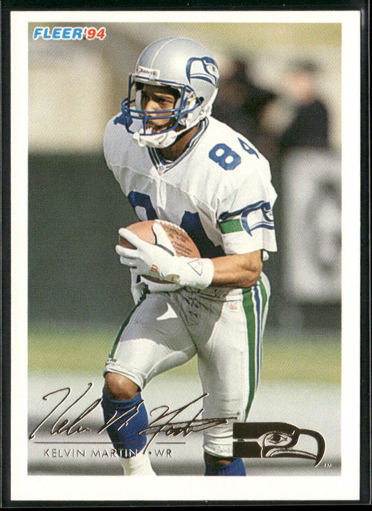 Kelvin Martin 1994 Fleer #438 Seattle Seahawks