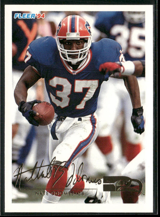 Nate Odomes 1994 Fleer #440 Seattle Seahawks