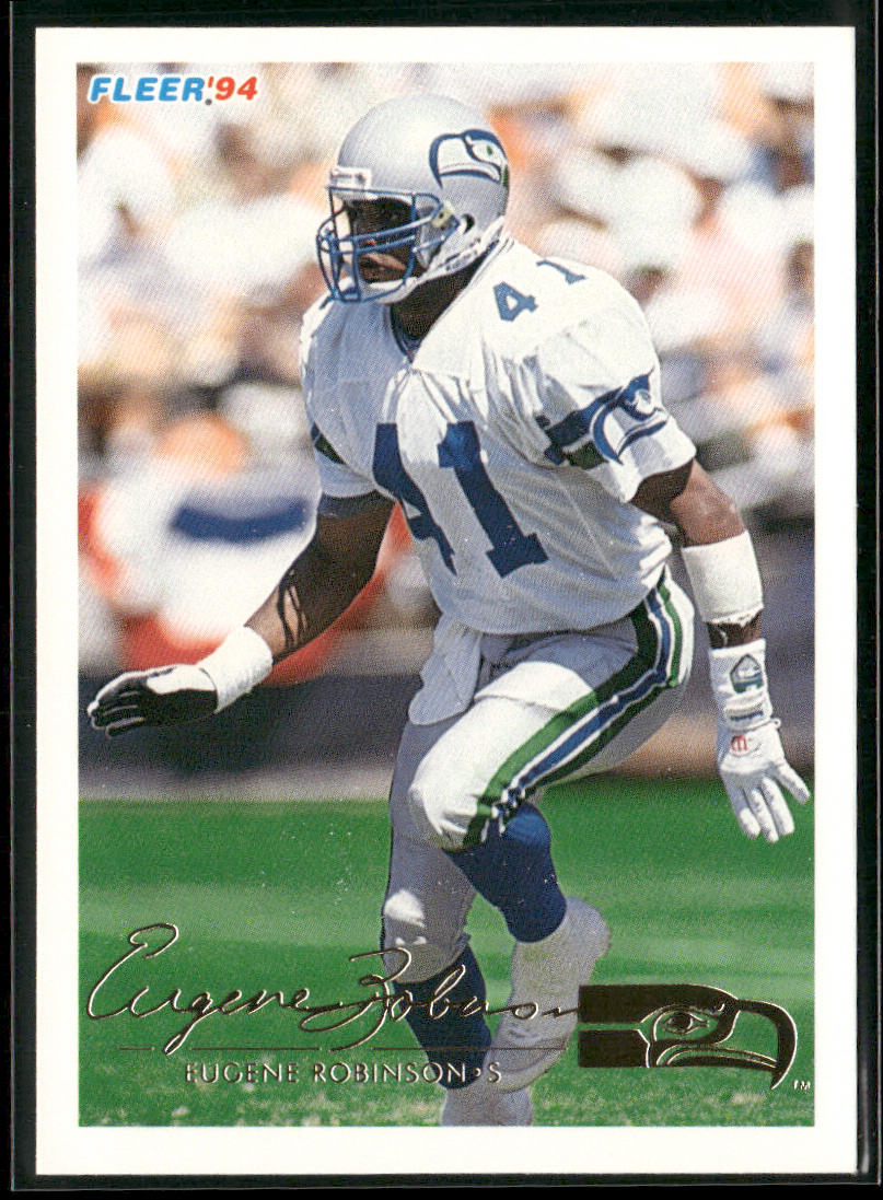 Eugene Robinson 1994 Fleer #442 Seattle Seahawks