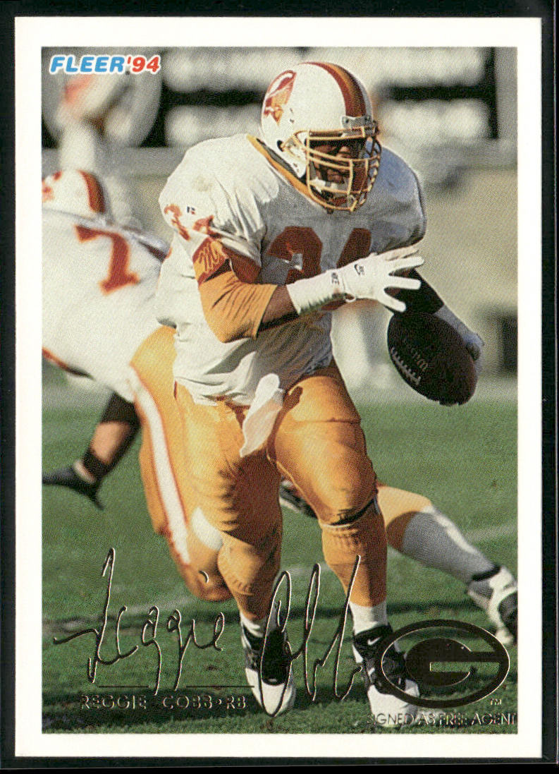 Reggie Cobb 1994 Fleer #448 Green Bay Packers