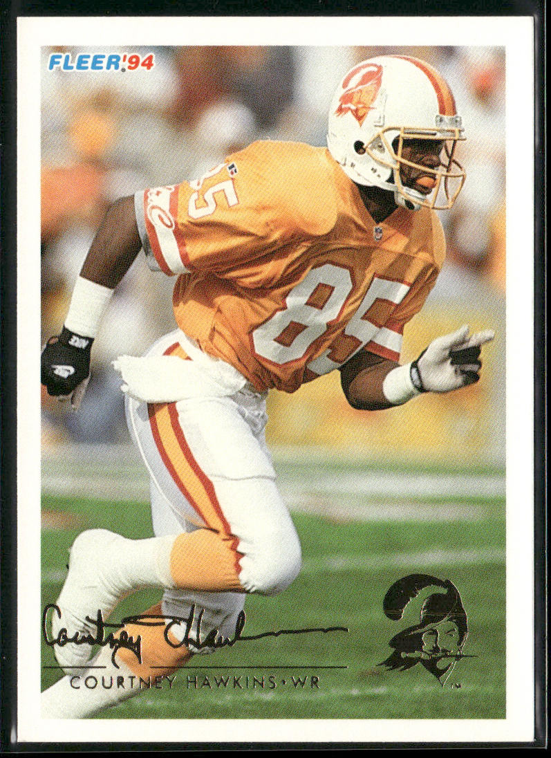 Courtney Hawkins 1994 Fleer #454 Tampa Bay Buccaneers