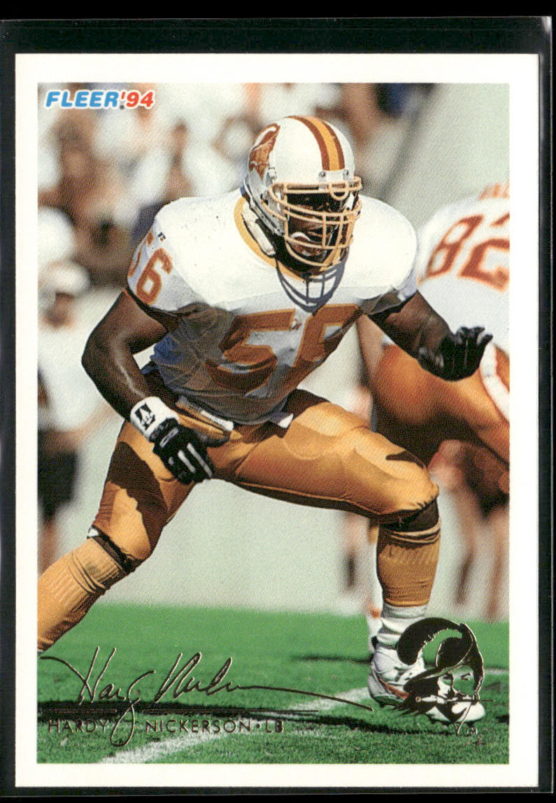 Hardy Nickerson 1994 Fleer #456 Tampa Bay Buccaneers