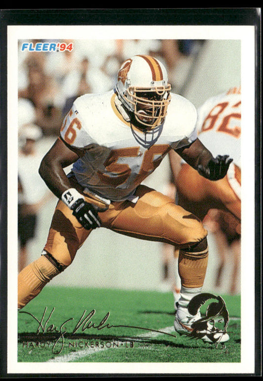 Hardy Nickerson 1994 Fleer #456 Tampa Bay Buccaneers