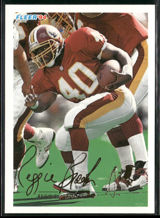 Reggie Brooks 1994 Fleer #459 Washington Redskins