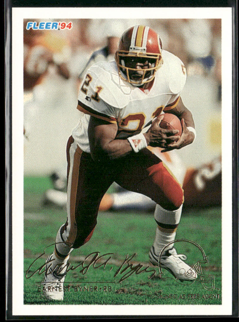 Earnest Byner 1994 Fleer #460 Cleveland Browns