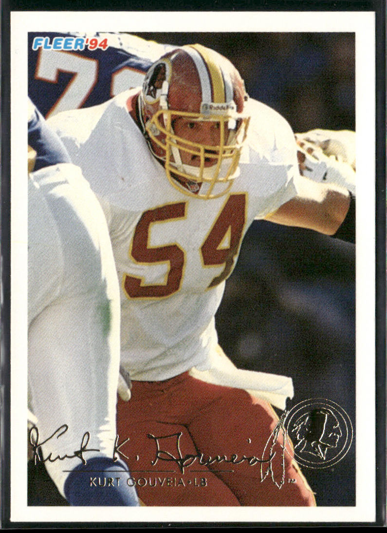 Kurt Gouveia 1994 Fleer #463 Washington Redskins