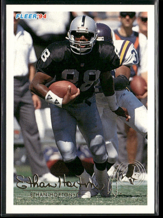 Ethan Horton 1994 Fleer #466 Washington Redskins