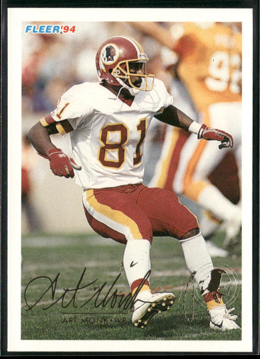 Art Monk 1994 Fleer #471 Washington Redskins