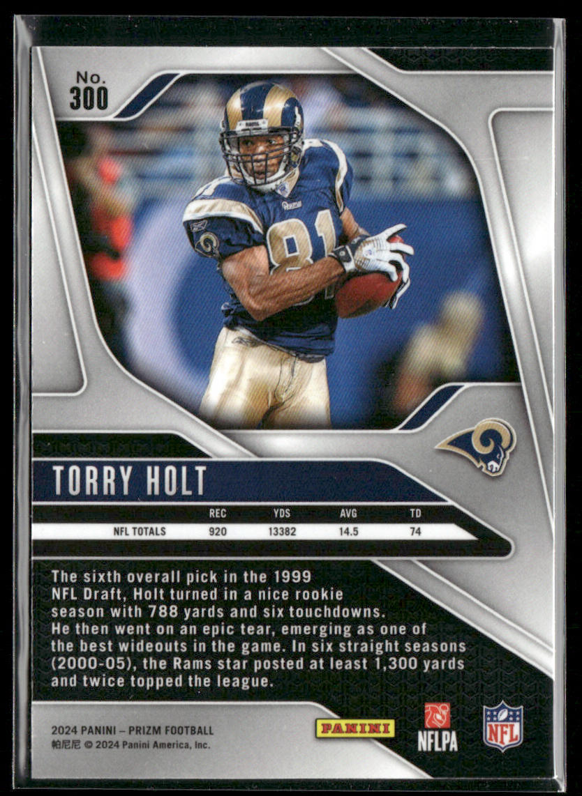 Torry Holt 2024 Panini Prizm #300 St. Louis Rams