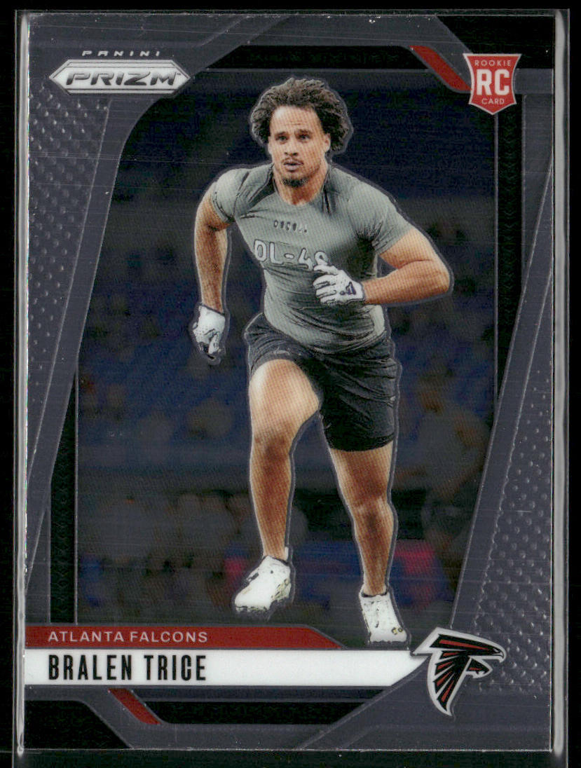Bralen Trice 2024 Panini Prizm #312 RC Atlanta Falcons