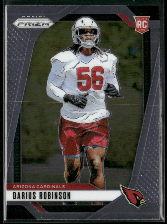 Darius Robinson 2024 Panini Prizm #325 RC Arizona Cardinals