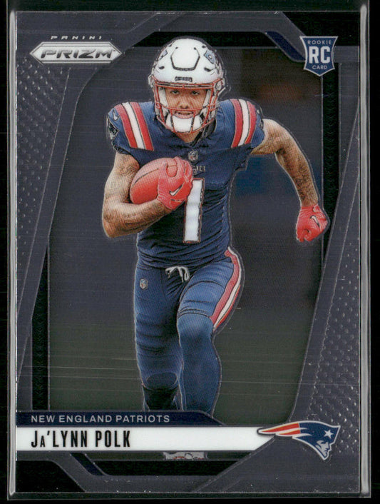 Ja'Lynn Polk 2024 Panini Prizm #339 RC New England Patriots