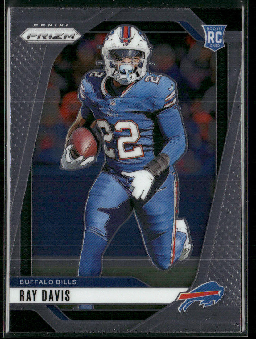 Ray Davis 2024 Panini Prizm #382 RC Buffalo Bills
