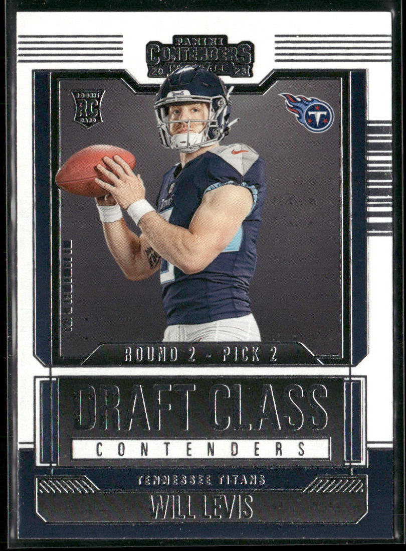 Will Levis 2023 Panini Contenders Draft Class Contenders #25 Tennessee Titans
