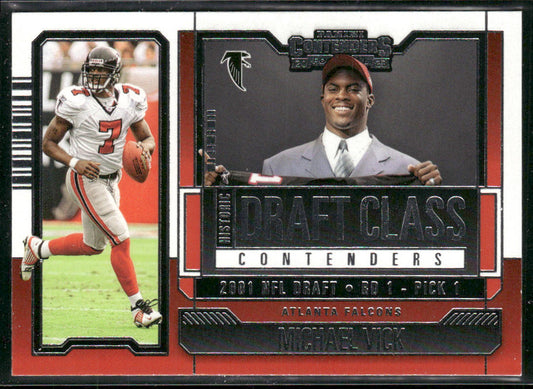 Michael Vick 2023 Panini Contenders Historic Draft Class Contenders #HDC-MV