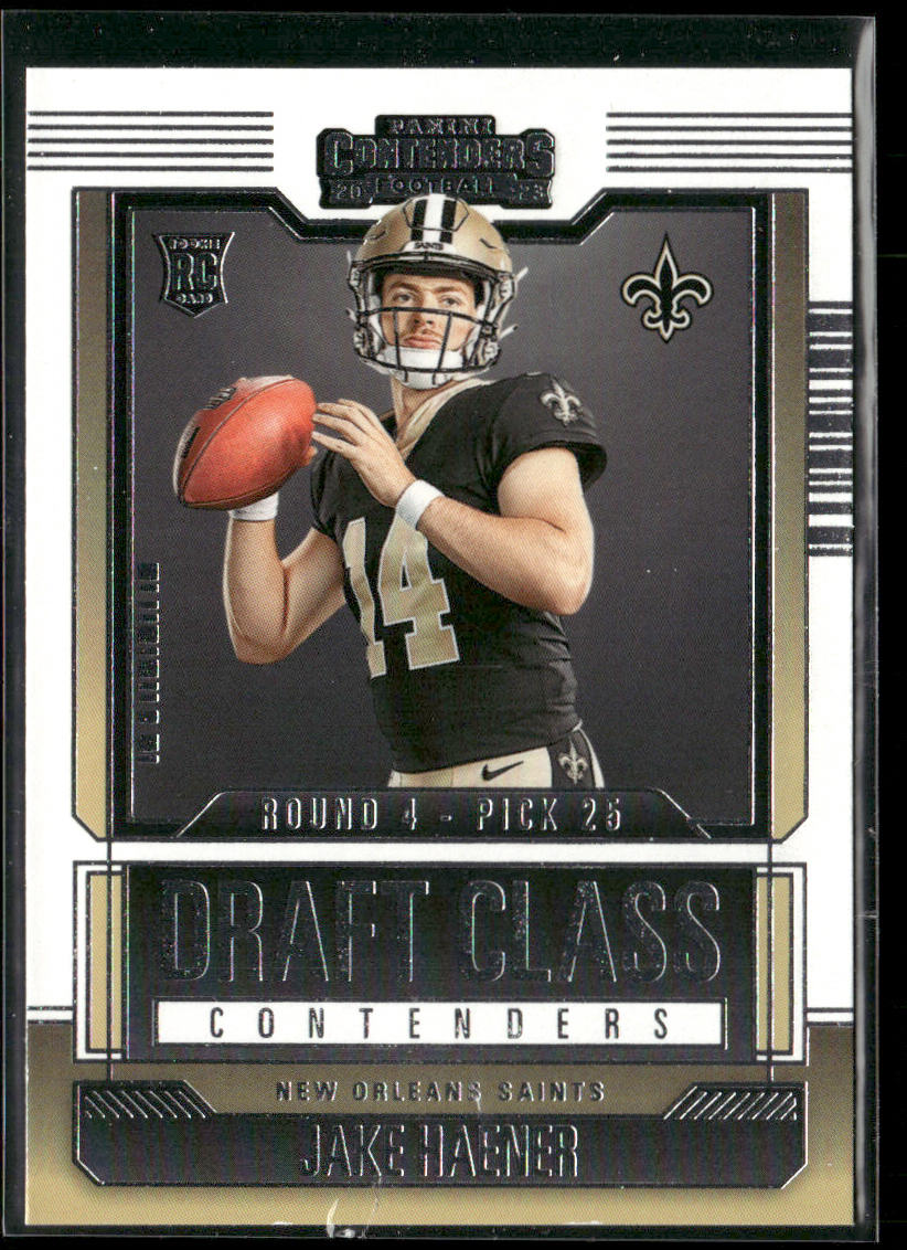 Jake Haener 2023 Panini Contenders Draft Class Contenders #10 New Orleans Saints