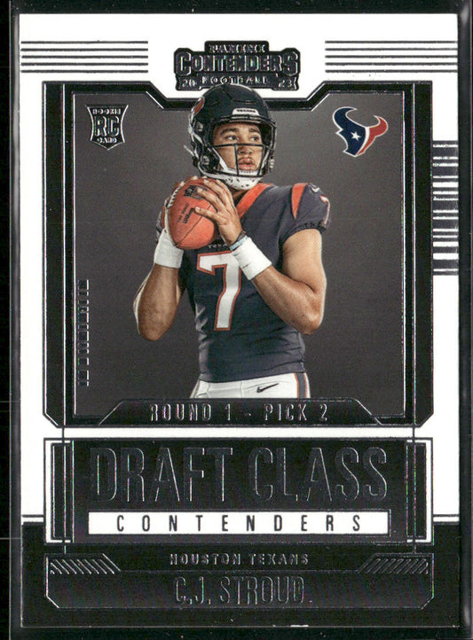 C.J. Stroud 2023 Panini Contenders Draft Class Contenders #5 Houston Texans
