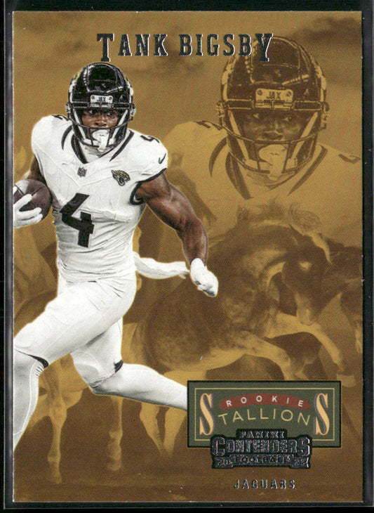 Tank Bigsby 2023 Panini Contenders Rookie Stallions #12 Jacksonville Jaguars