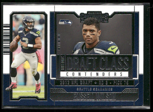 Russell Wilson 2023 Panini Contenders Historic Draft Class Contenders #HDC-RW