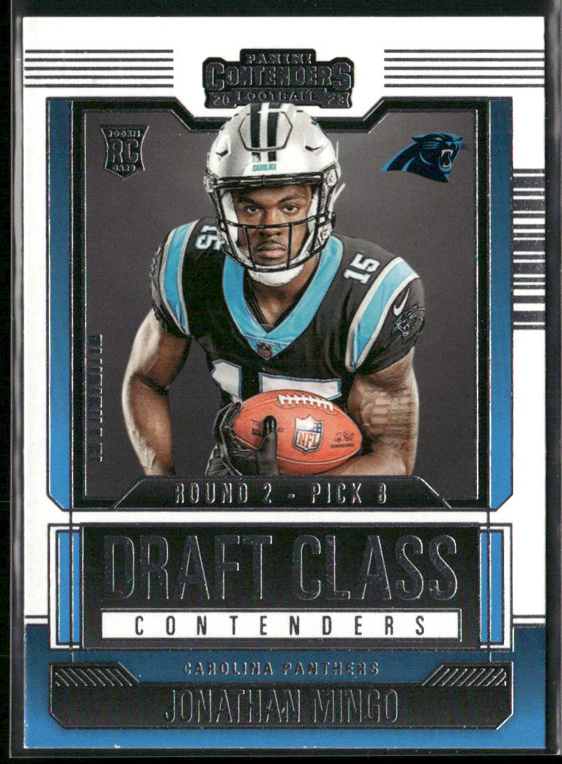 Jonathan Mingo 2023 Panini Contenders Draft Class Contenders #15 Panthers