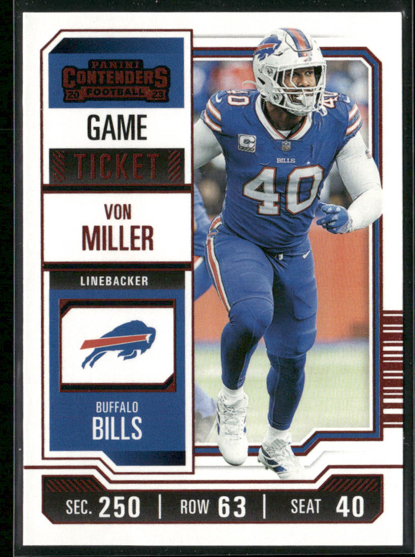 DK Metcalf 2023 Panini Contenders Game Ticket Red #89 Seattle Seahawks