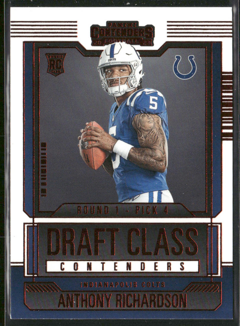 Anthony Richardson 2023 Panini Contenders Draft Class Contenders Red #1 Colts