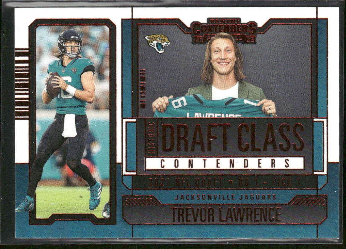 Trevor Lawrence 2023 Panini Contenders Draft Class Contenders Red #HDC-TL