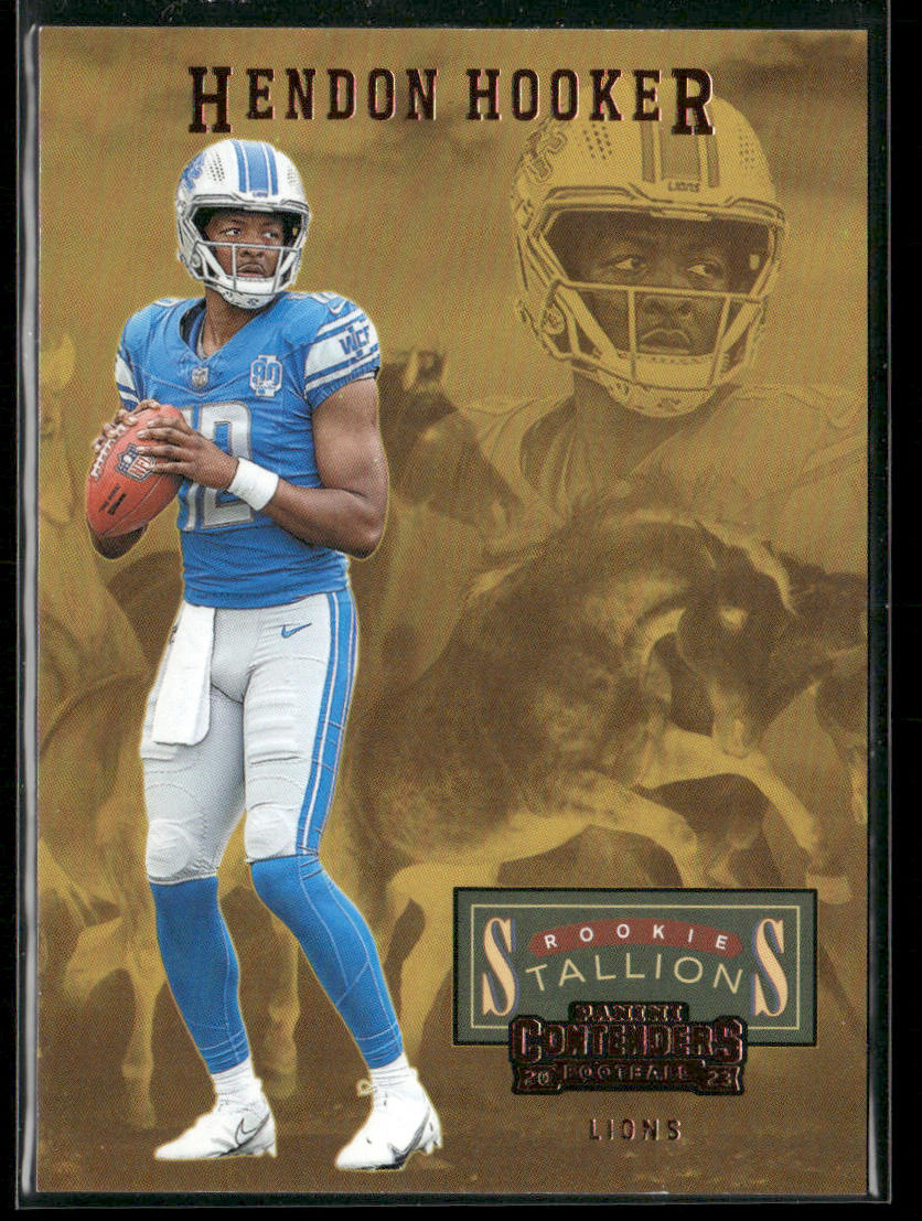 Hendon Hooker 2023 Panini Contenders Draft Class Contenders Bronze #8 Lions