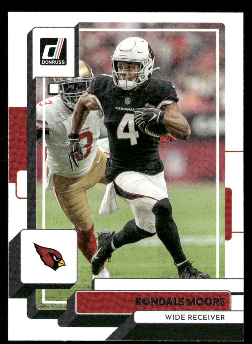 Rondale Moore 2022 Donruss #4 Arizona Cardinals