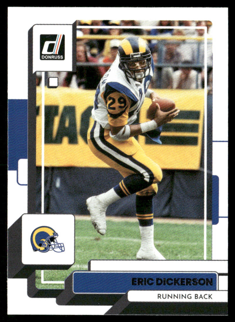 Eric Dickerson 2022 Donruss #14 Los Angeles Rams
