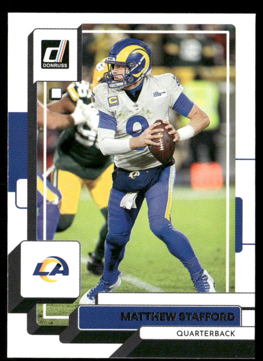 Matthew Stafford 2022 Donruss #17 Los Angeles Rams