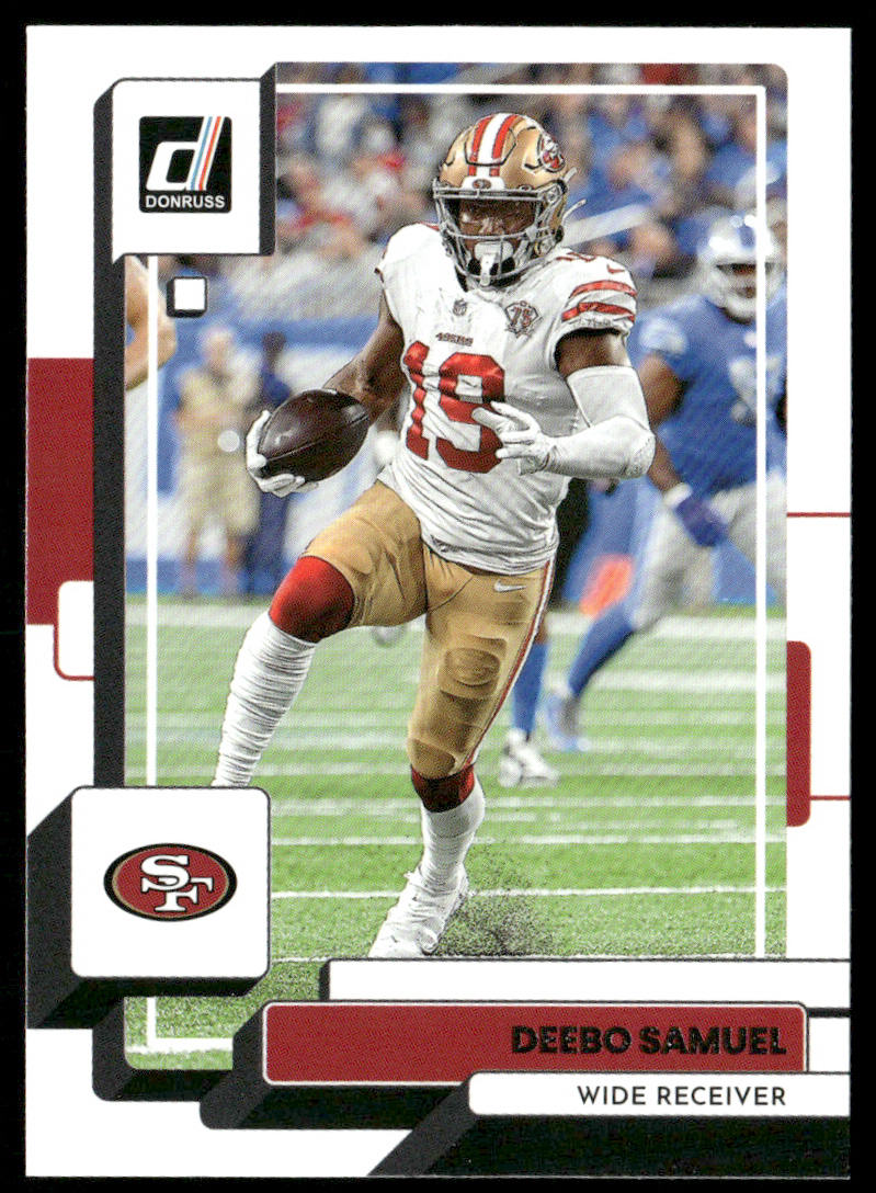 Deebo Samuel 2022 Donruss #22 San Francisco 49ers