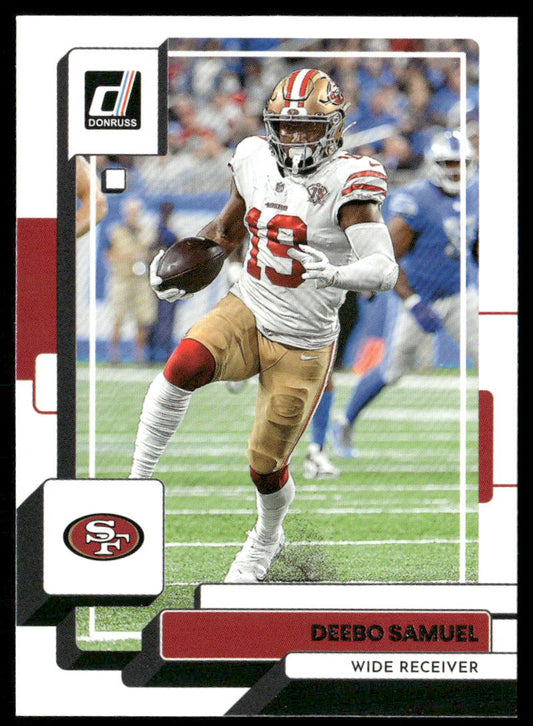 Deebo Samuel 2022 Donruss #22 San Francisco 49ers