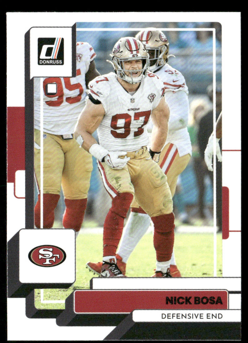 Nick Bosa 2022 Donruss #27 San Francisco 49ers