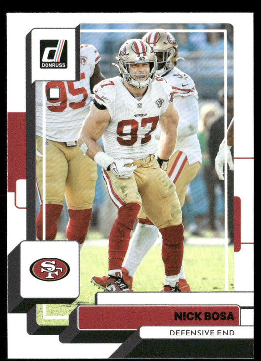 Nick Bosa 2022 Donruss #27 San Francisco 49ers