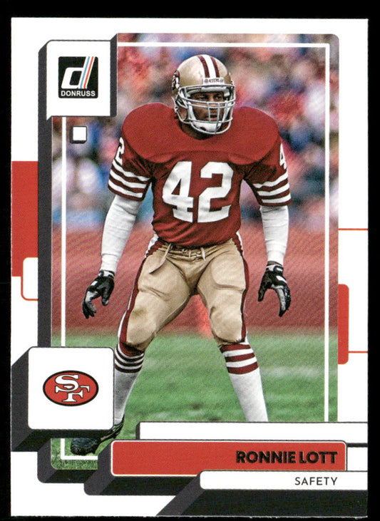 Ronnie Lott 2022 Donruss #29 San Francisco 49ers