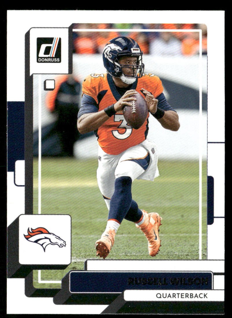 Russell Wilson 2022 Donruss #32 Denver Broncos