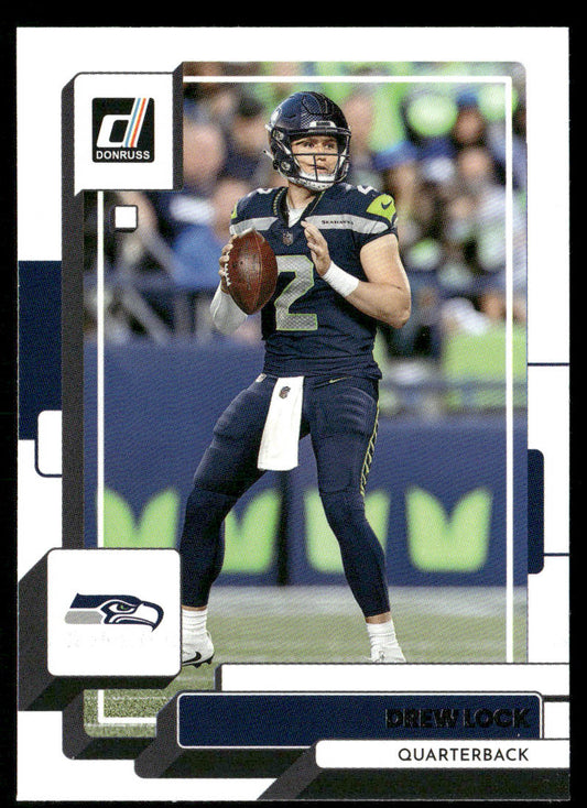 Drew Lock 2022 Donruss #34 Seattle Seahawks