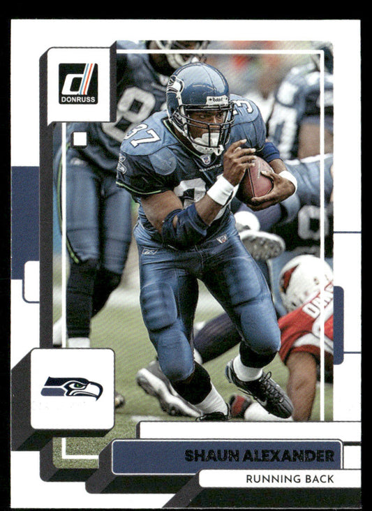 Shaun Alexander 2022 Donruss #37 Seattle Seahawks