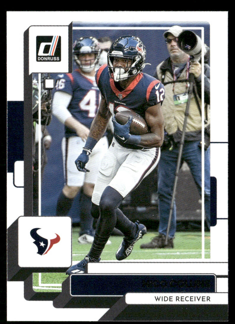 Nico Collins 2022 Donruss #40 Houston Texans