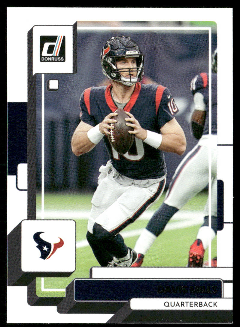 Davis Mills 2022 Donruss #41 Houston Texans