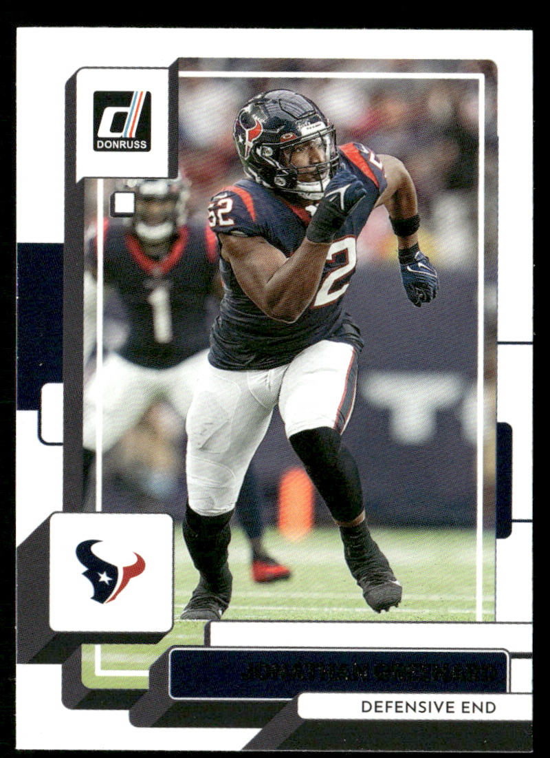 Jonathan Greenard 2022 Donruss #43 Houston Texans