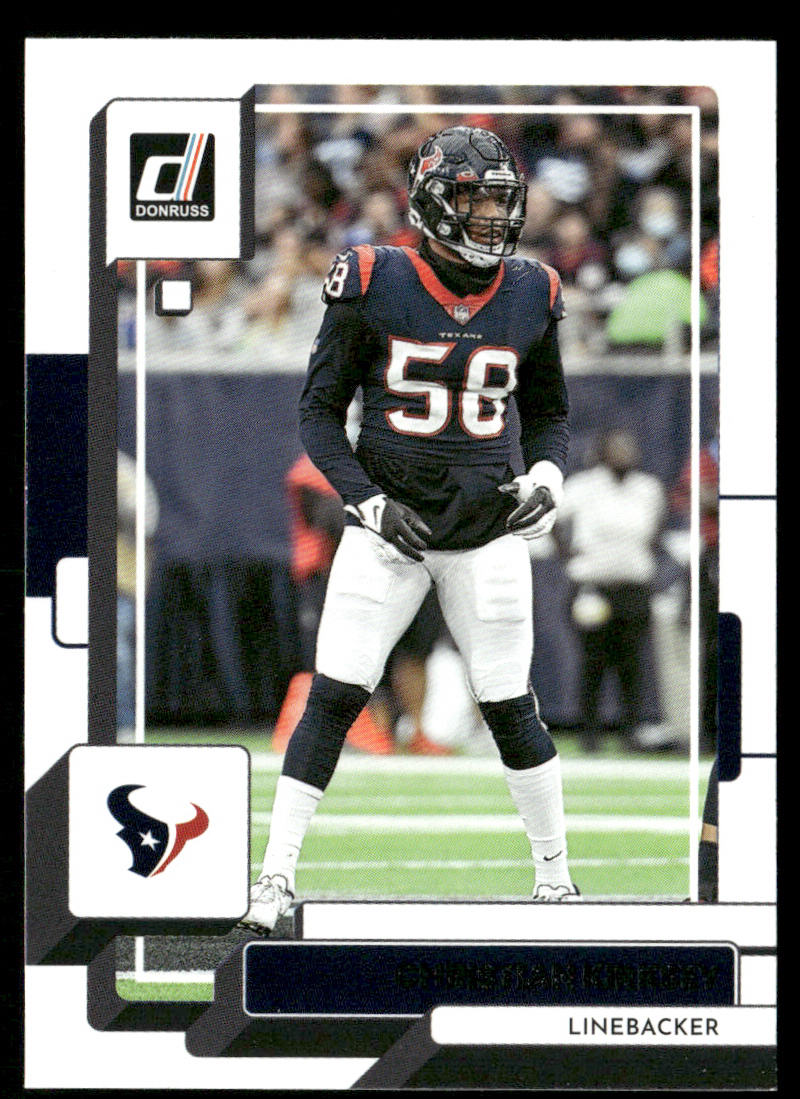 Christian Kirksey 2022 Donruss #45 Houston Texans